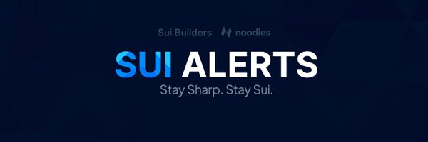 SuiAlerts Profile Banner