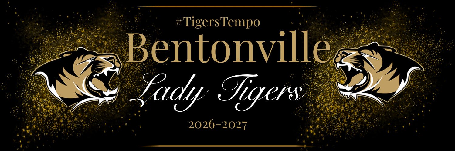 Bentonville Lady Tiger Basketball banner