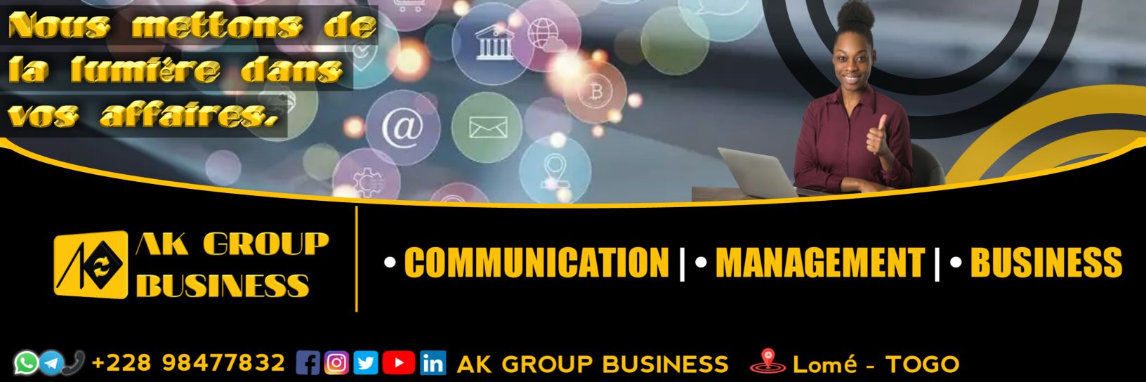 AkGroupBusiness's profile banner image
