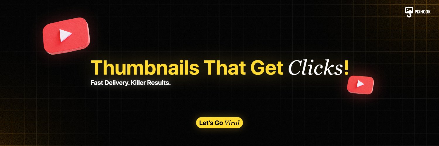 Pixhook | Thumbnails That Click banner