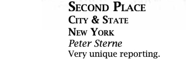 Peter Sterne Profile Banner