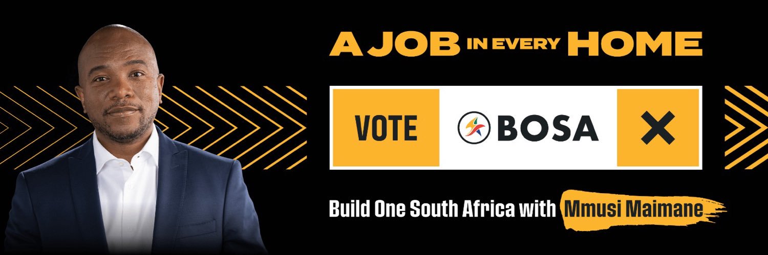 Mmusi Maimane MP's banner