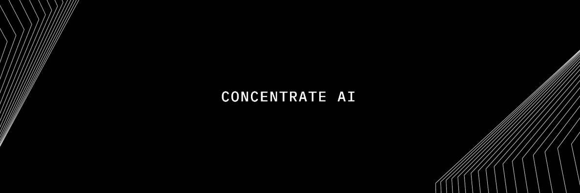 Concentrate AI banner