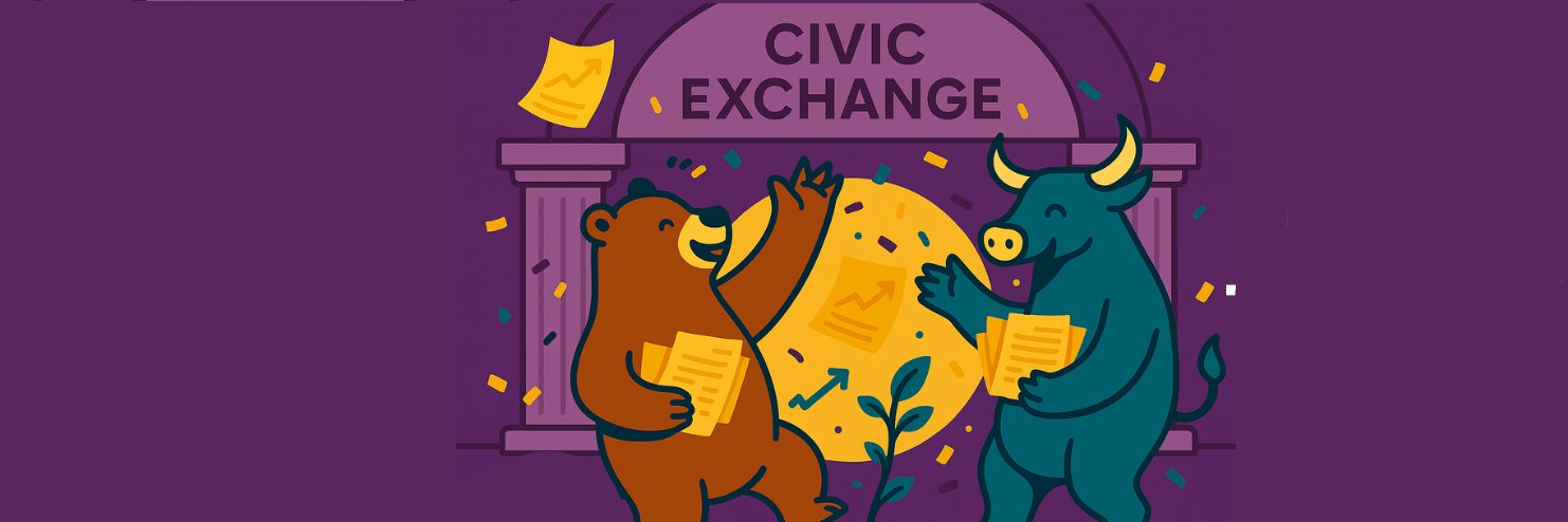 The Civic Exchange banner