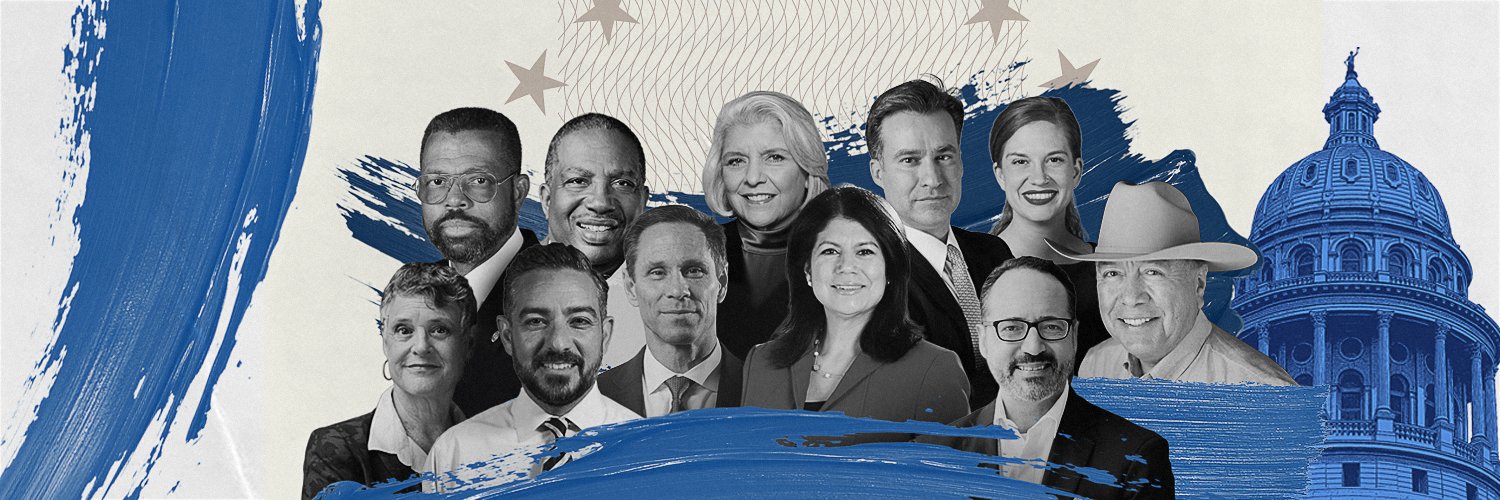 Texas Senate Democratic Caucus's banner
