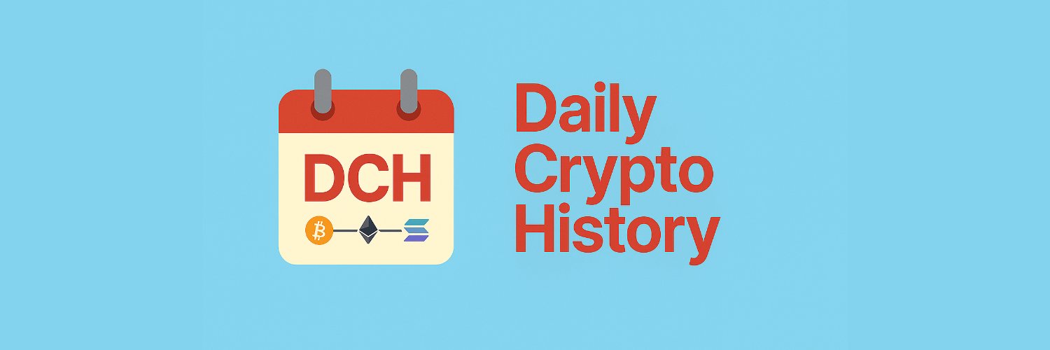 Daily Crypto History banner