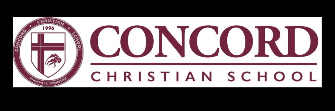Concord Christian Baseball's banner