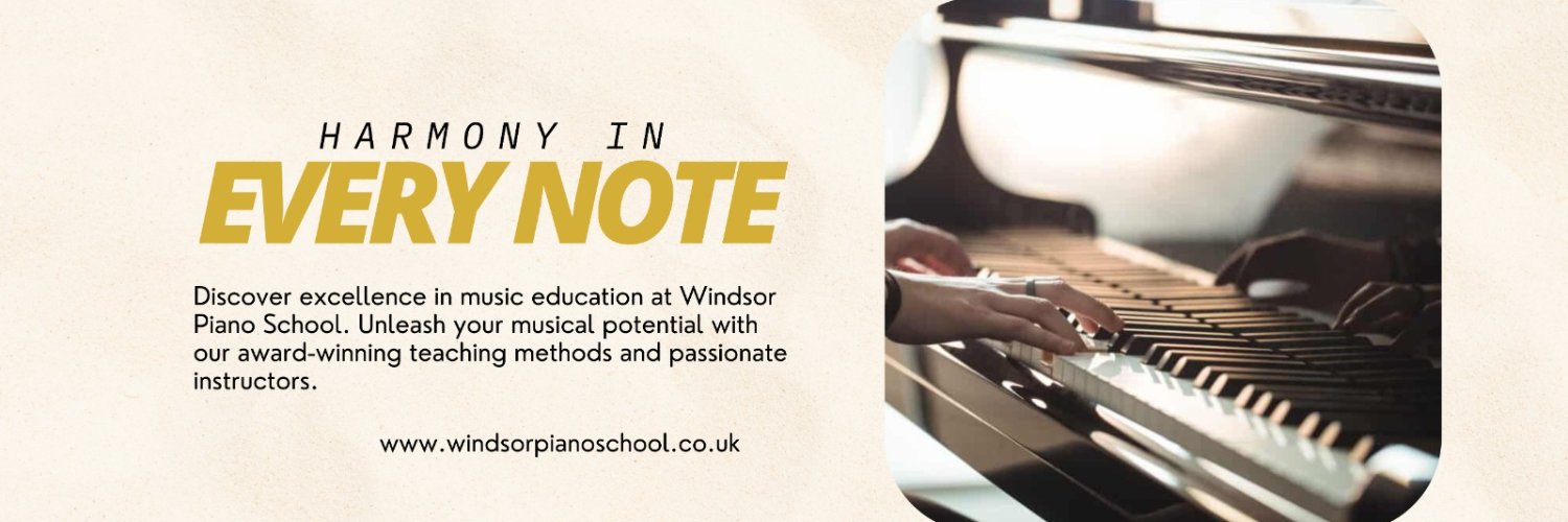 Windsor Piano School banner