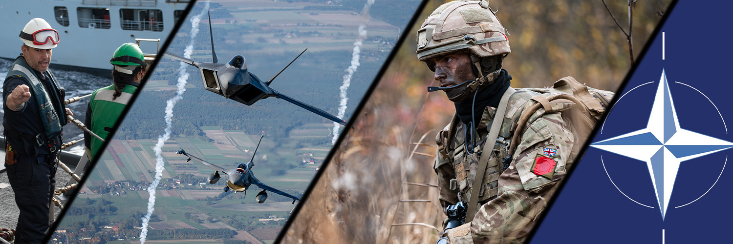 SHAPE - NATO Allied Command Operations's banner