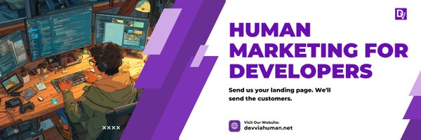 DevVIAHuman Profile Banner