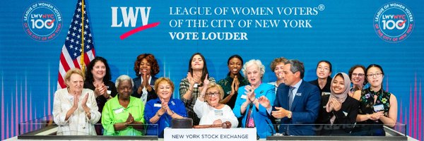 LWVNYC Profile Banner