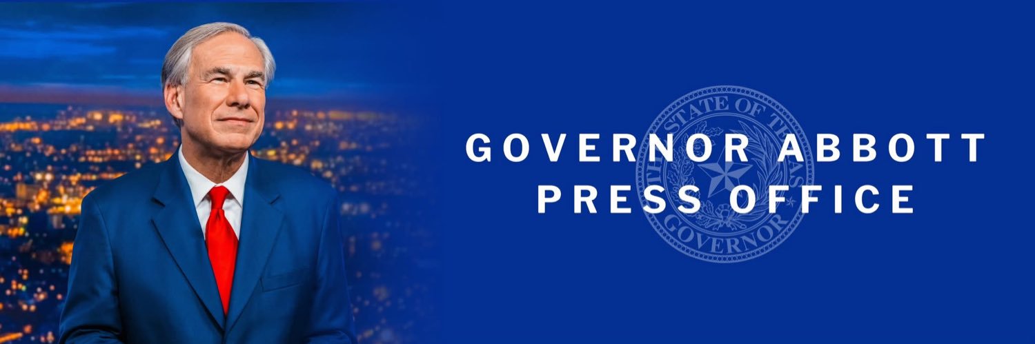 Governor Abbott Press Office's banner