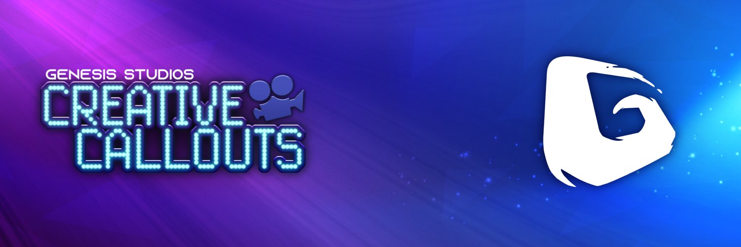 Creative Callouts - Genesis Studios banner