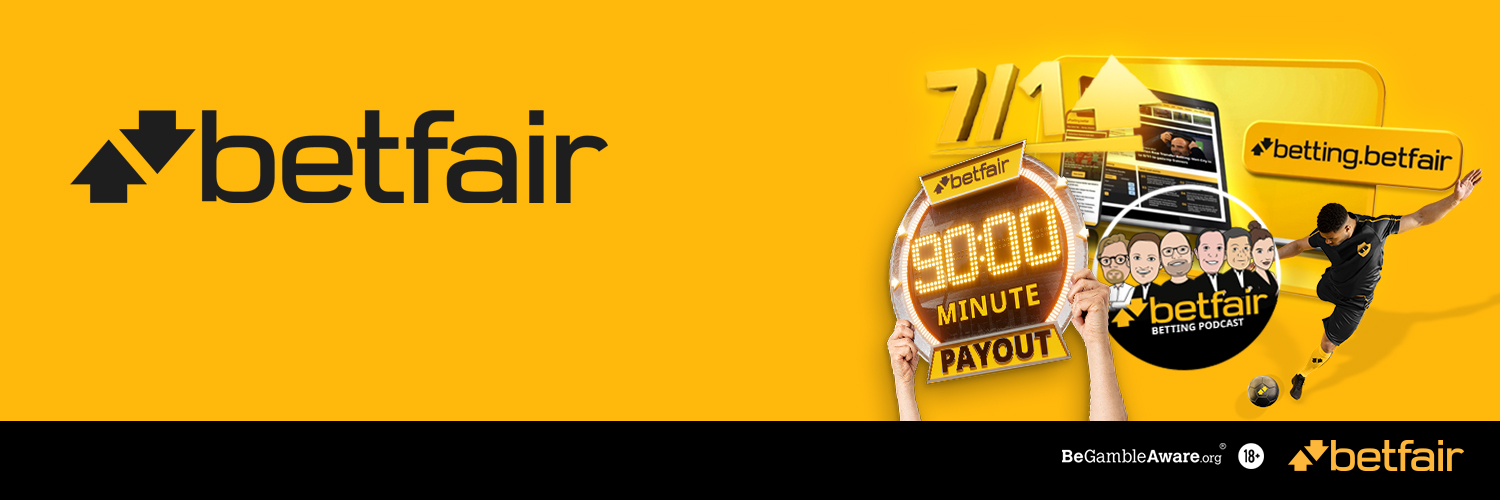Betfair's banner