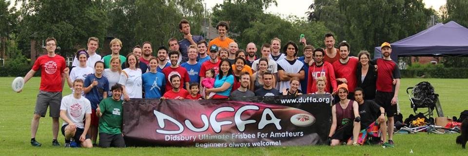 DUFFA Ultimate Frisbee MCR banner