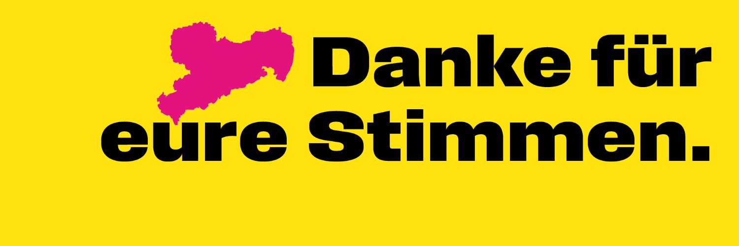 FDP Sachsen's banner