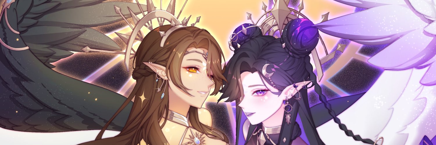☾elestiC☀︎de☀️🌙 Vtuber Duo banner