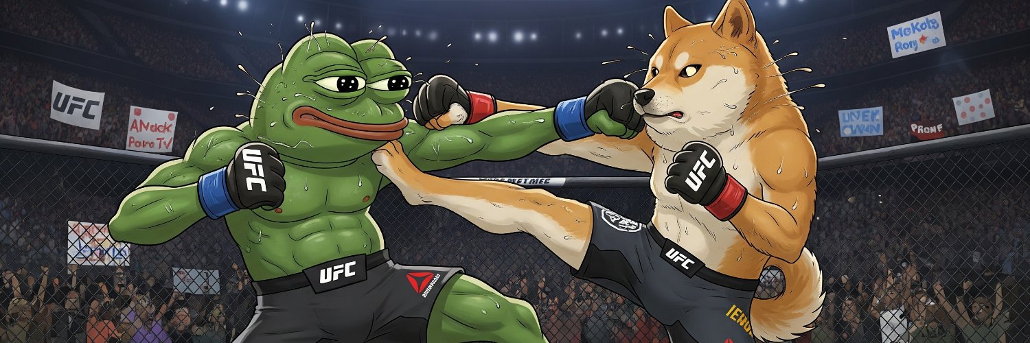 memecoin UFC banner