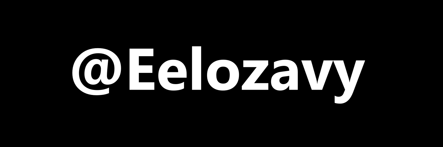 Eelozavy's profile banner image