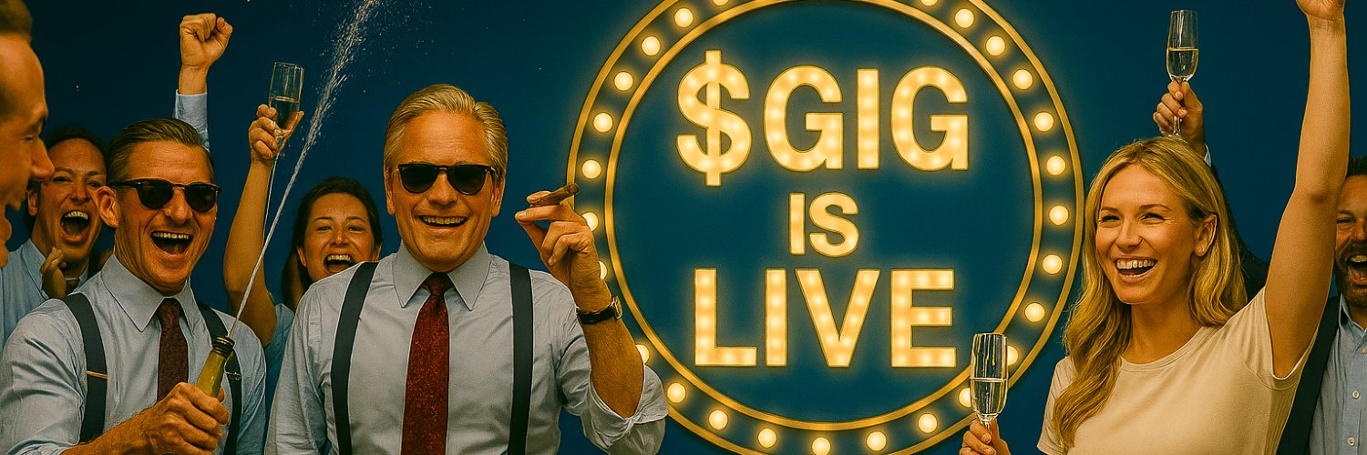 GREED IS GOOD banner