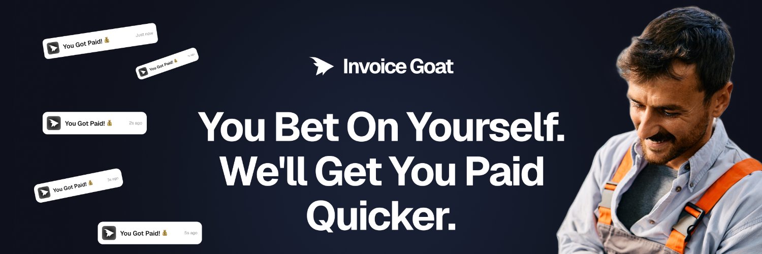 Invoice Goat - We'll Get You Paid Quicker banner
