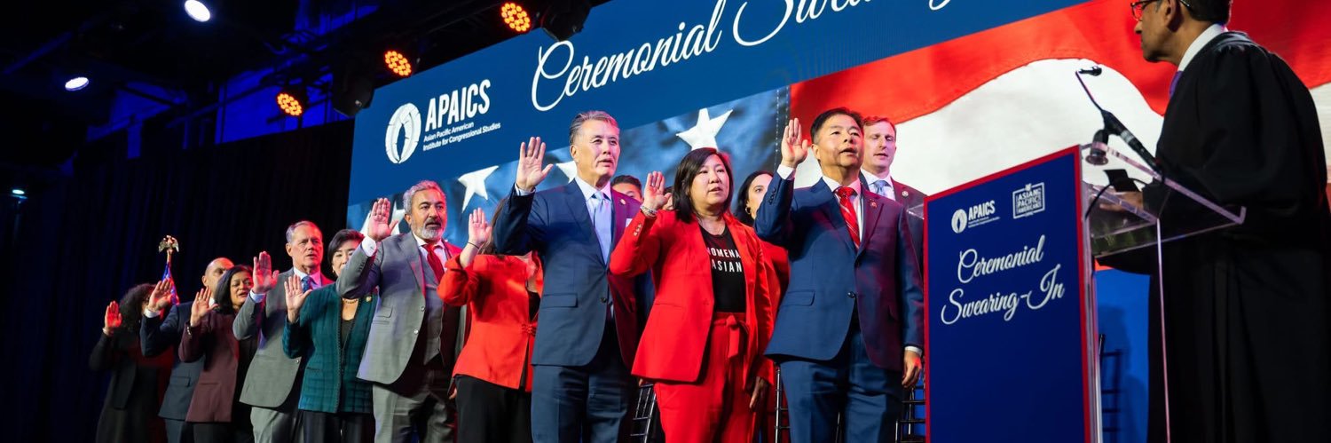 Congressional Asian Pacific American Caucus's banner