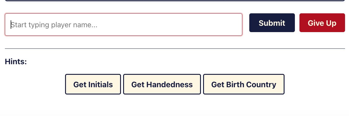 Baseball Player of the Day banner