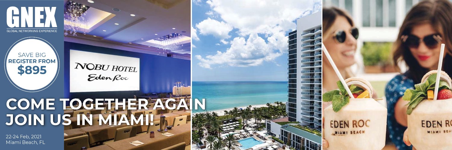 GNEX Conference banner