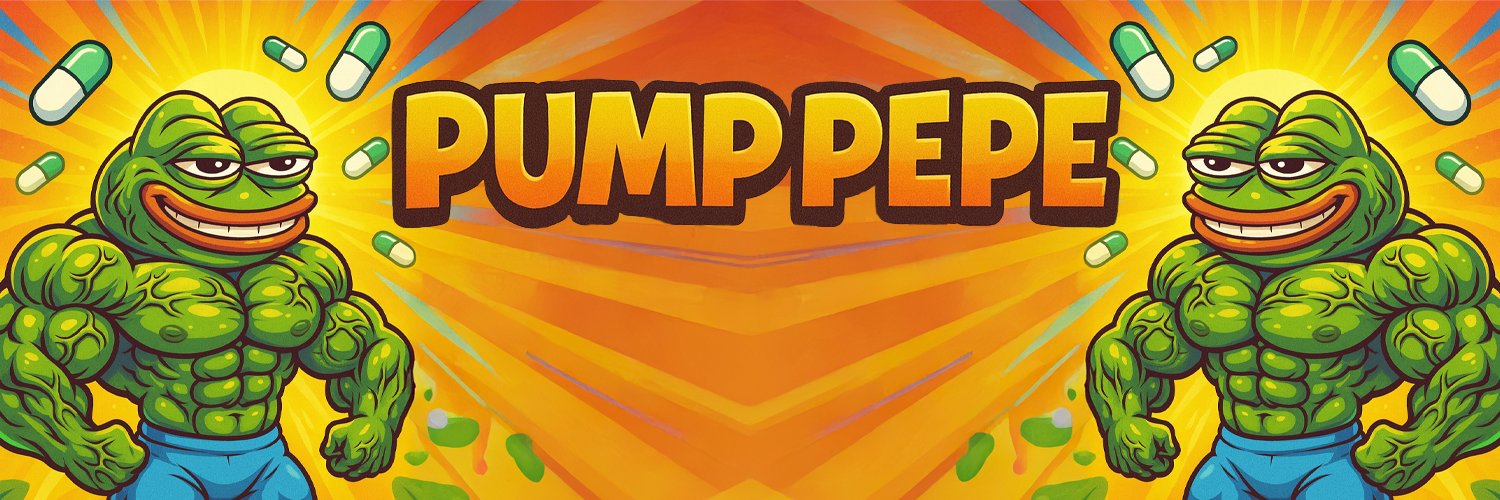 Pump PEPE banner