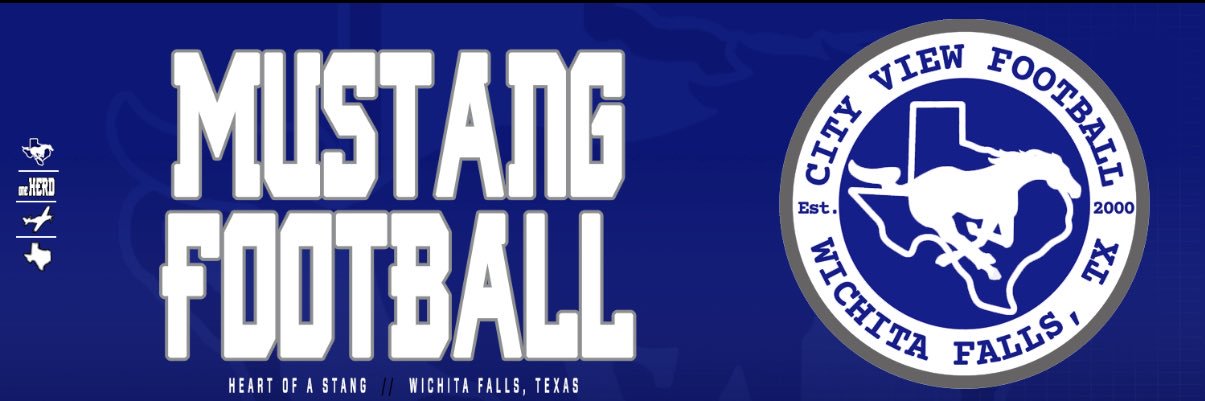 CityViewMustangsFootball banner