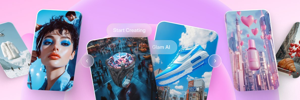 GlamAI banner