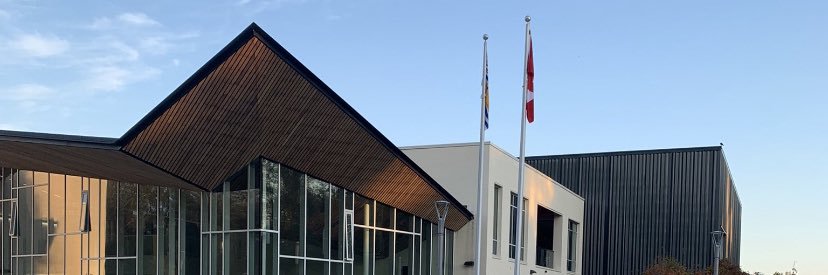 R.E. Mountain Secondary School banner