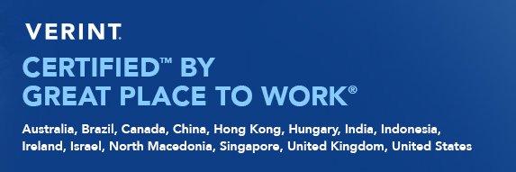 Verint banner