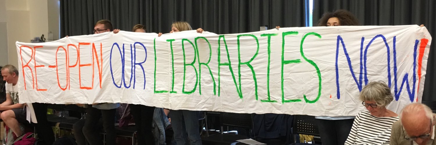 SaveLambethLibraries banner