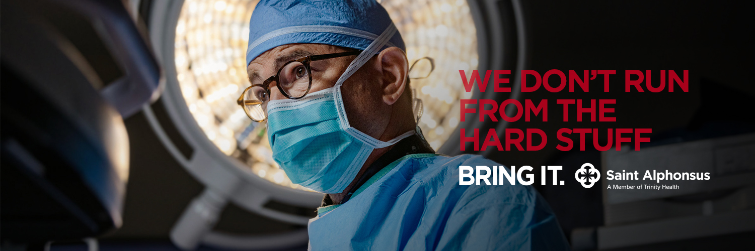 Saint Alphonsus banner