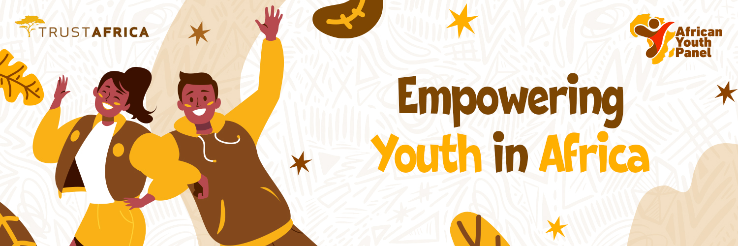 African Youth Panel's banner