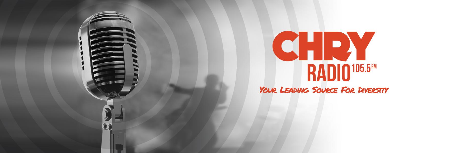 CHRY 105.5 FM Radio banner