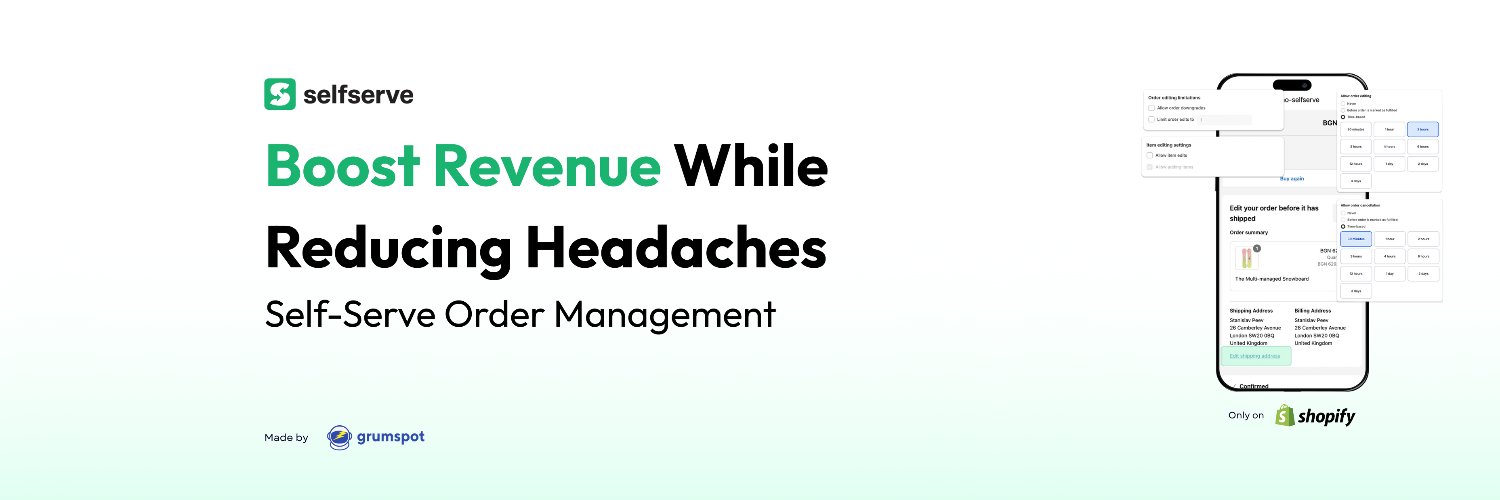 selfserve-shopify-app banner