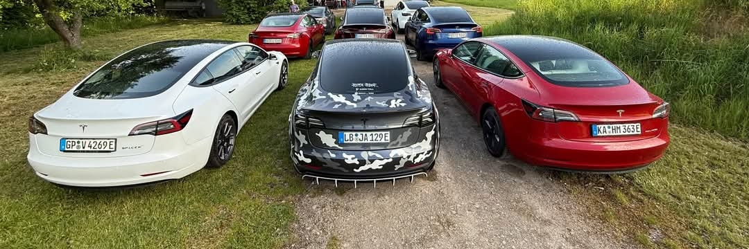 Tesla Lightshow Freunde Huchenfeld banner