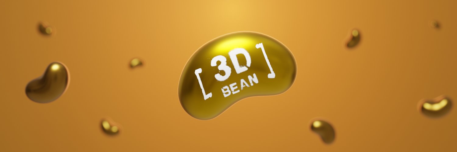 3D_bean 🫘 banner