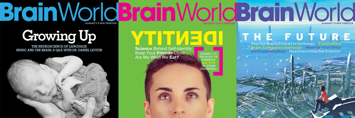 Brain World Magazine banner