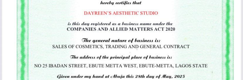 Dayreensaestheticstudio banner