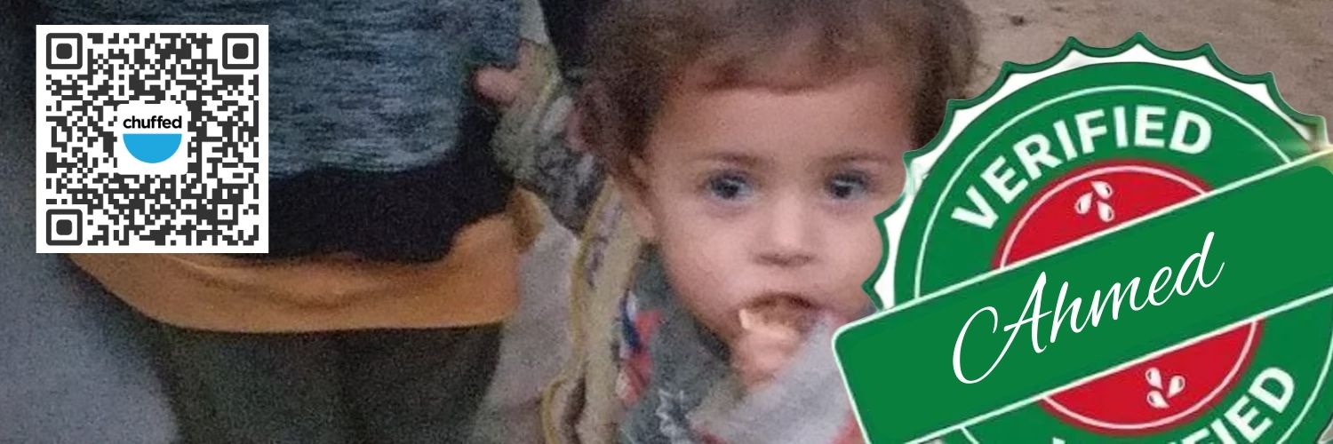 Ahmed family's banner
