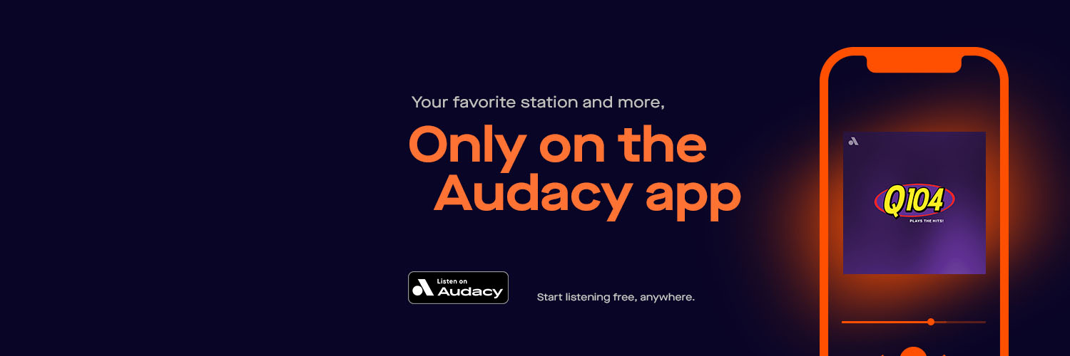 Q104 Cleveland banner