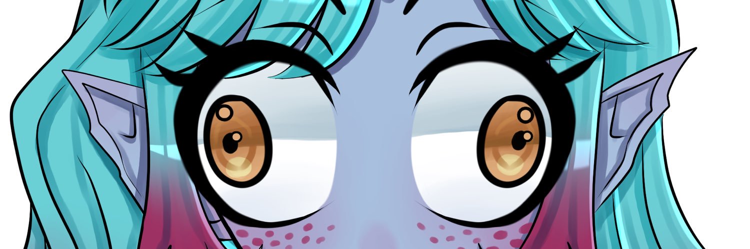 Amara Aquashell | Sea Elf Vtuber banner