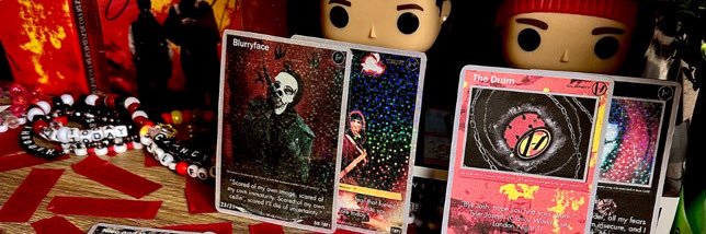 Twenty One Pilots Trading Card Project's banner