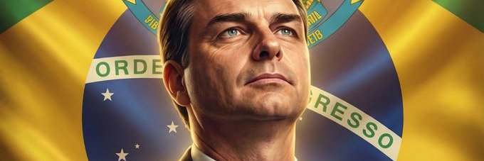 Rafaela • | FLÁVIO BOLSONARO PRESIDENTE banner