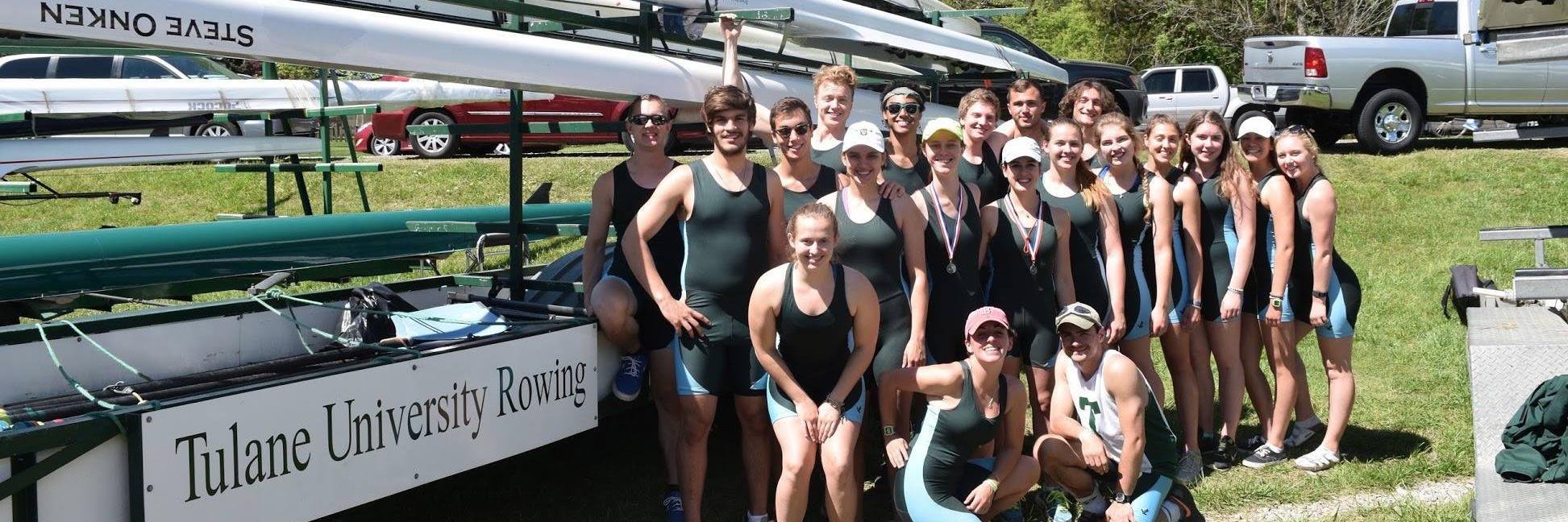 Tulane Rowing banner