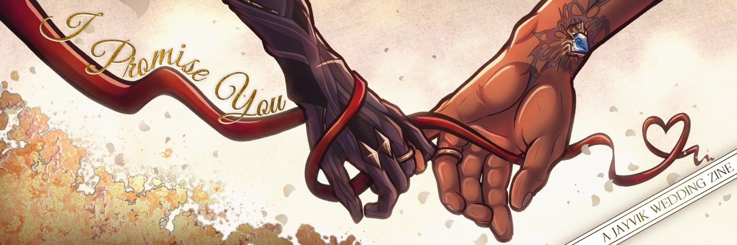 I Promise You: A Jayvik Wedding Zine's banner