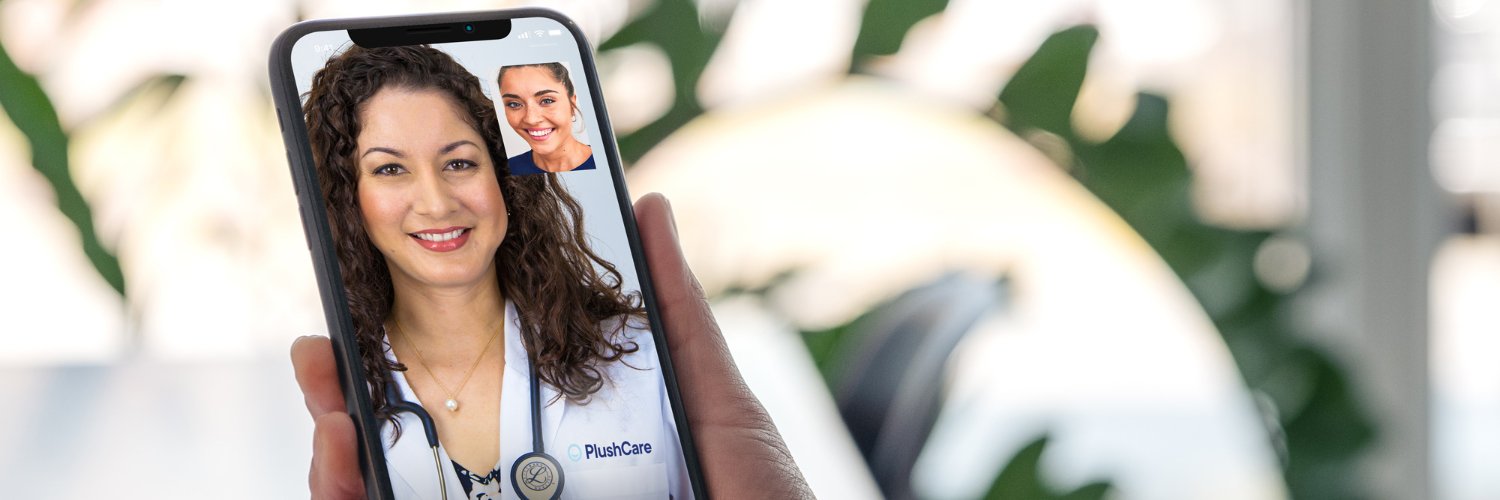 PlushCare: Virtual Doctor Visits + Online Therapy banner
